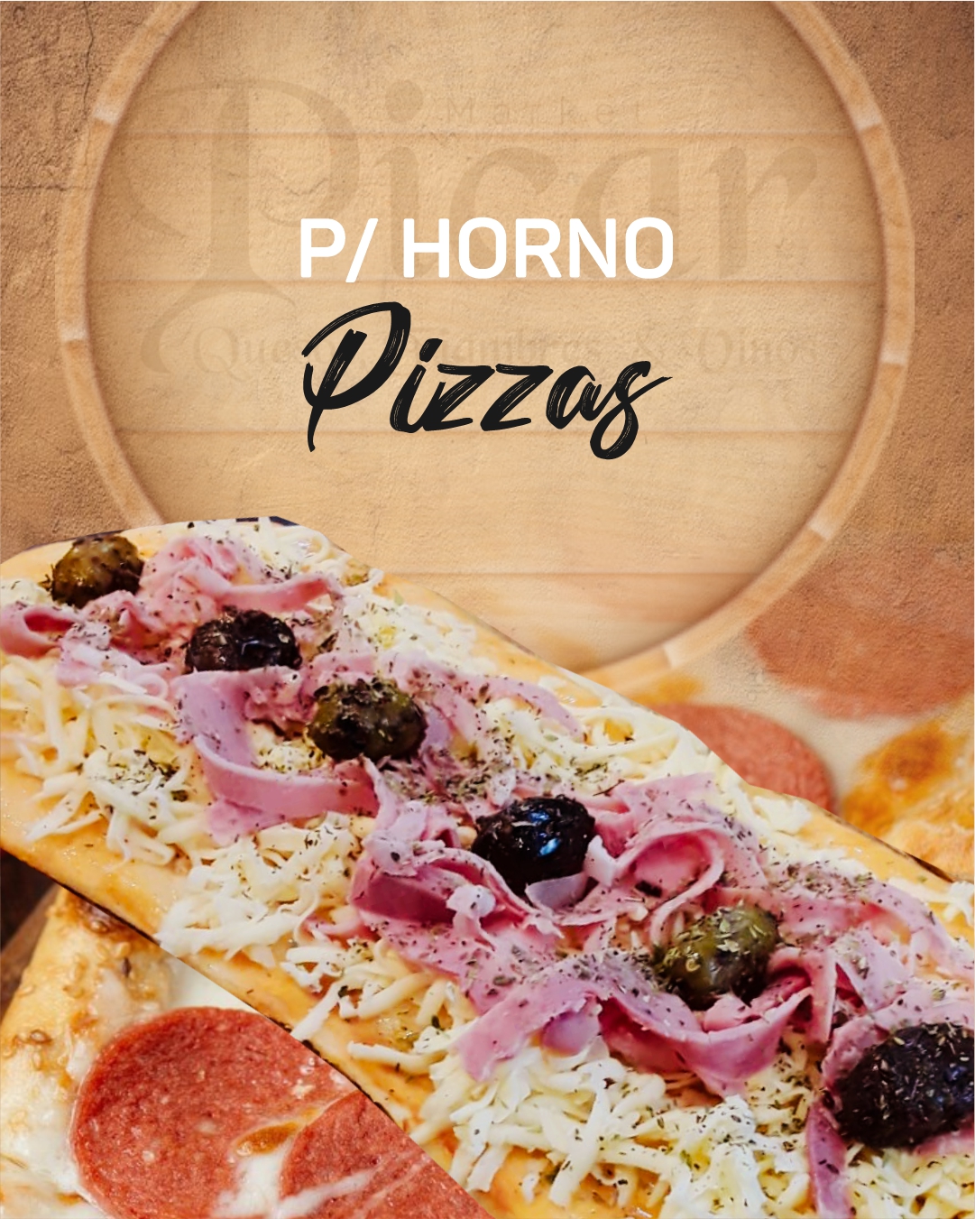 Pizza Casera x Unidad