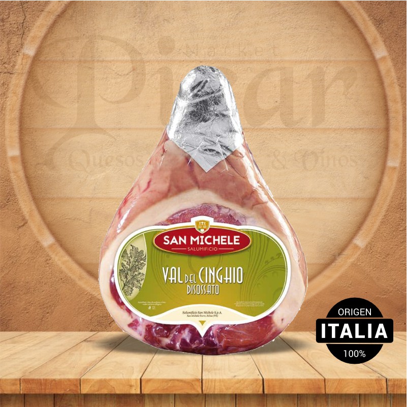 Jamón Crudo Italiano Sin Hueso Prosciutto Disossato Val Del Cingho