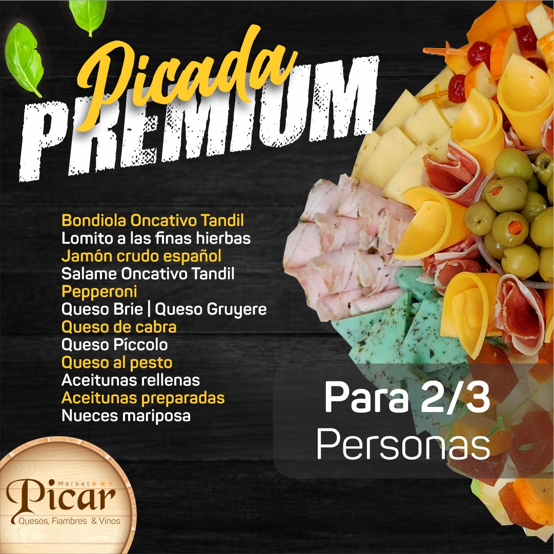 Picada Premium | 2 a 3 personas
