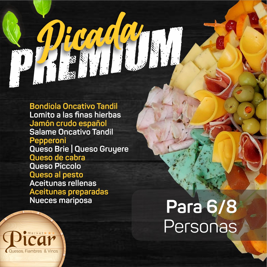 Picada Premium | 6 a 8 personas