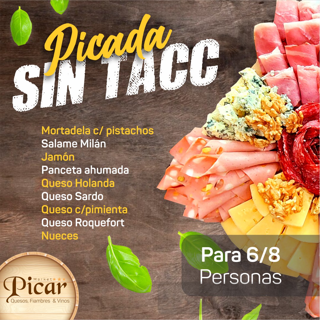 Picada sin TACC | 6 a 8 personas