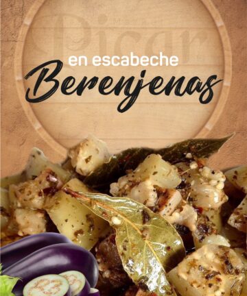 Berenjenas en escabeche x 250grs