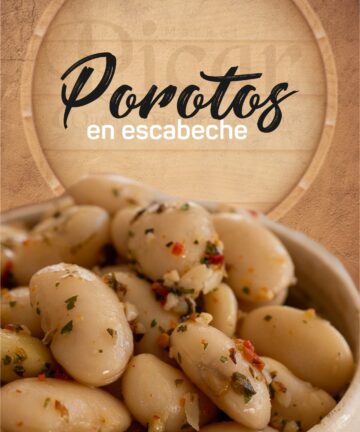 Porotos en escabeche x 250 grs