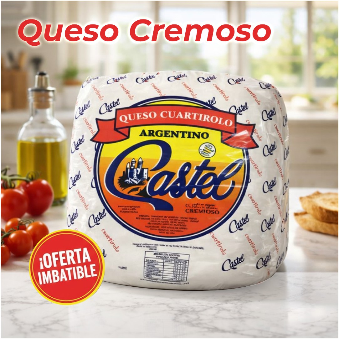 Queso Cremoso Castel x media pieza